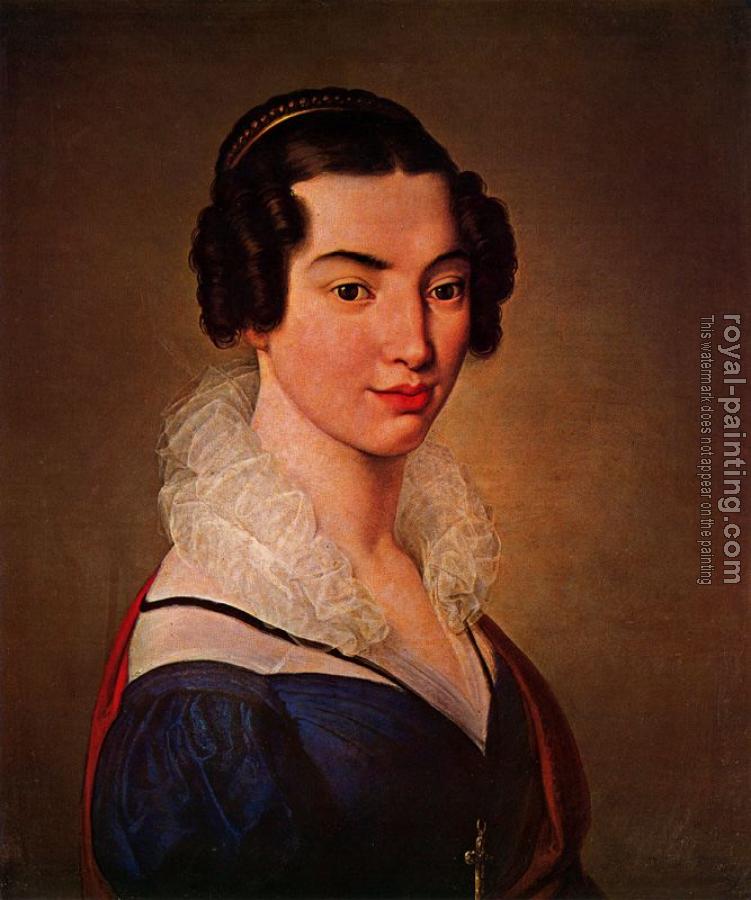 Francesco Hayez : Portrait of Antonietta Vitali Sola